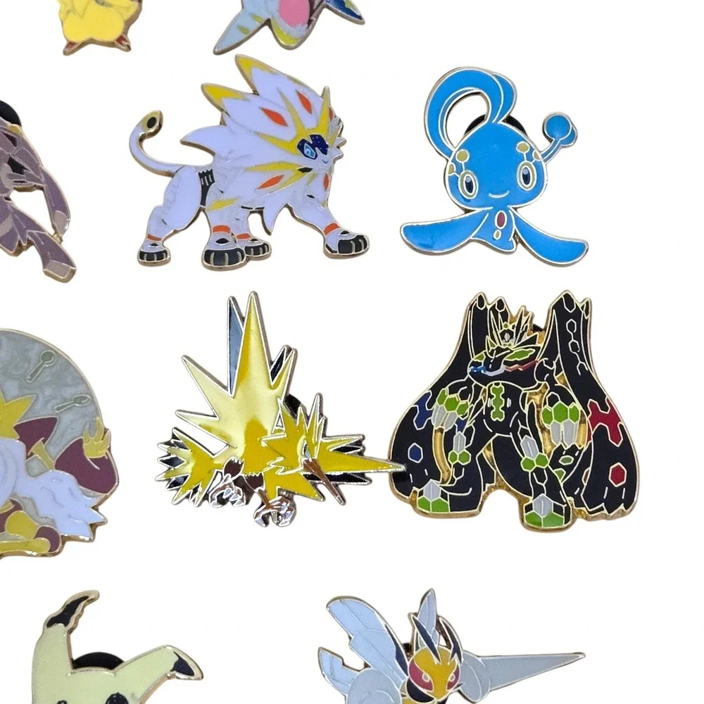 Pokemon Official Enamel Collector's Pins Authentic Lot 14 Beedrill Zygarde More